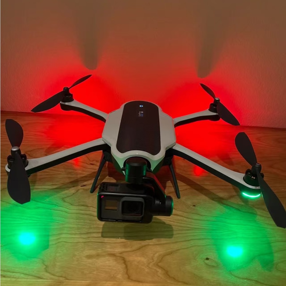 GoPro Karma Drone - Black and White with LED Lights